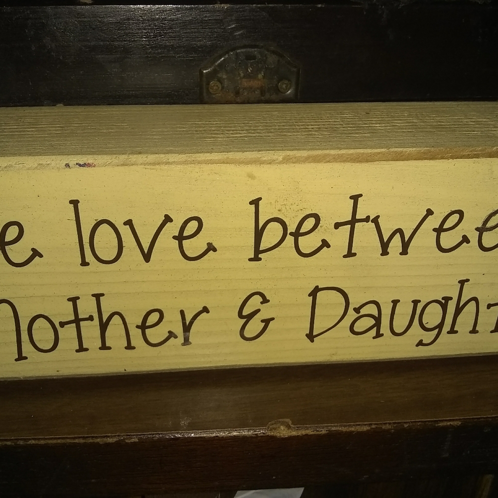Block " the love between a mother & daughter " - Picture 2 of 2